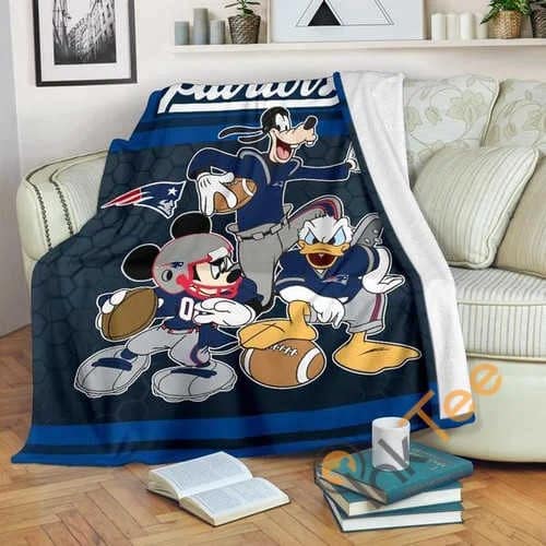 New England Patriots Team Fleece Blanket