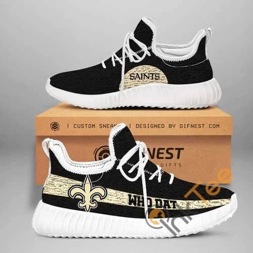 New Orleans Saints Customize Yeezy Boost
