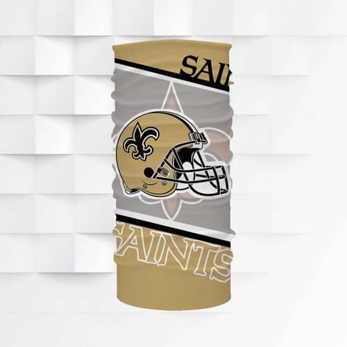 New Orleans Saints Scarf Unisex Sports Neck Gaiter Bandanas No3553 Face Mask