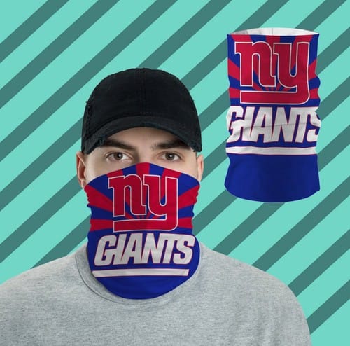 New York Giants 6 Bandana Scarf Sports Neck Gaiter No3619 Face Mask