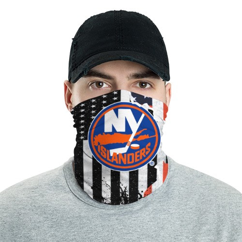 New York Islanders 9 Bandana Scarf Sports Neck Gaiter No3651 Face Mask