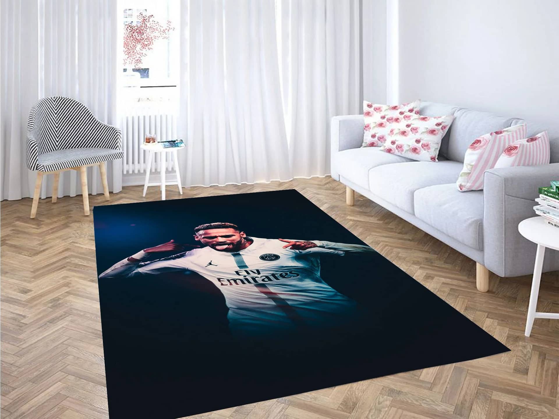 Neymar Wallpaper Carpet Rug