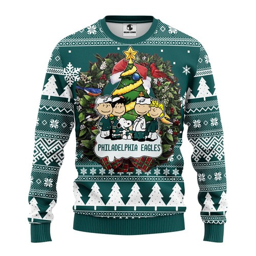 Nfl Philadelphia Eagles Christmas Ugly Sweater