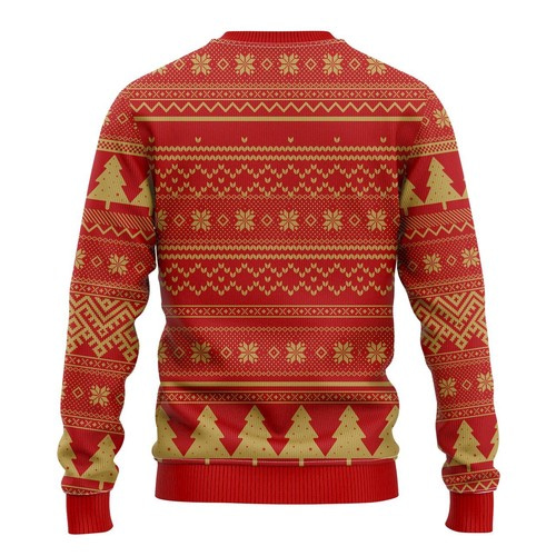 Inktee Store - Nfl San Francisco 49Ers Grateful Dead Christmas Ugly Christmas Sweater Image