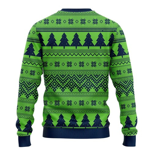 Inktee Store - Nfl Seattle Seahawks Christmas Ugly Christmas Sweater Image