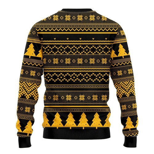 Inktee Store - Nhl Boston Bruins Groot Hug Christmas Ugly Christmas Sweater Image