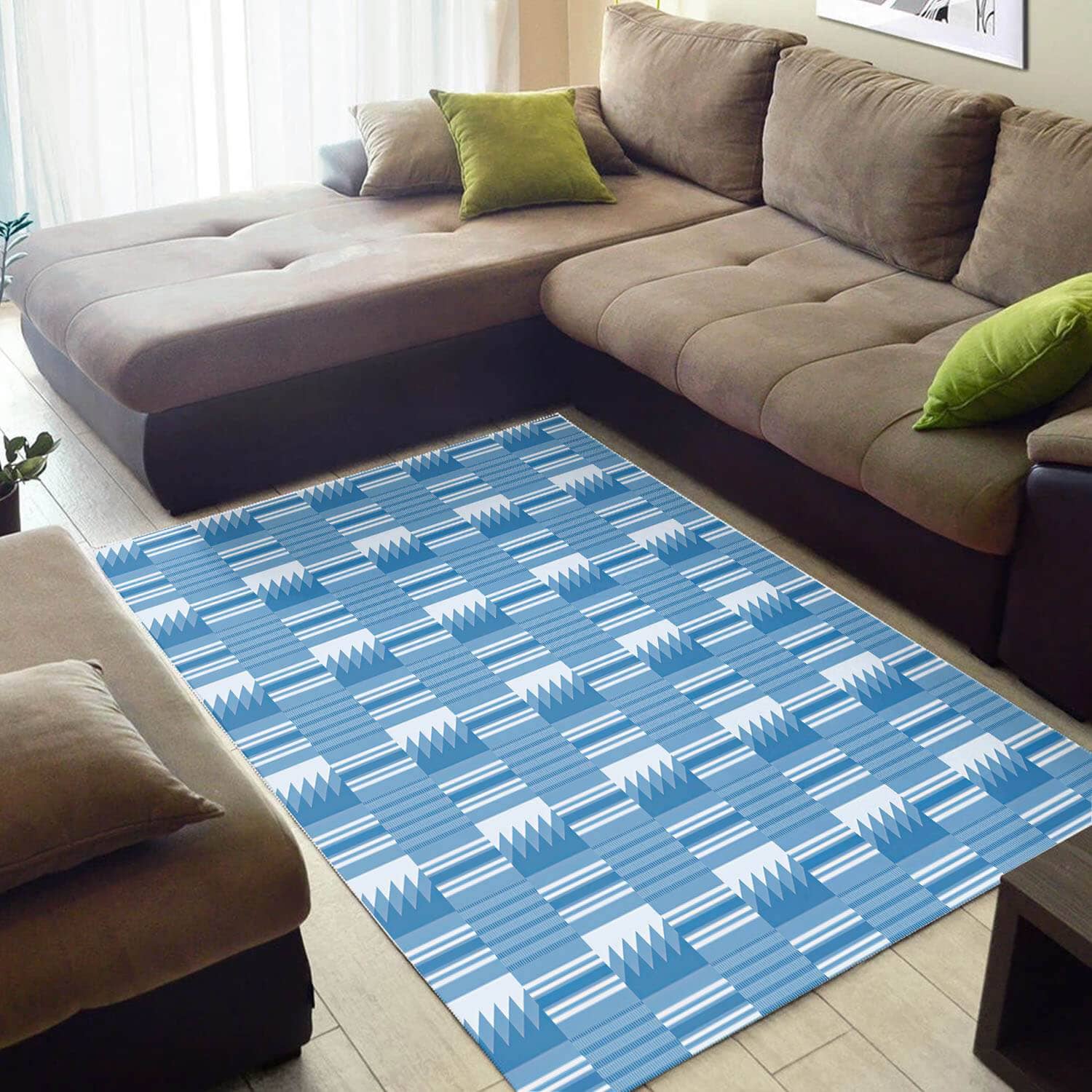Nice African American Amazing Style Ethnic Seamless Pattern Area Inspired Living Room Rug