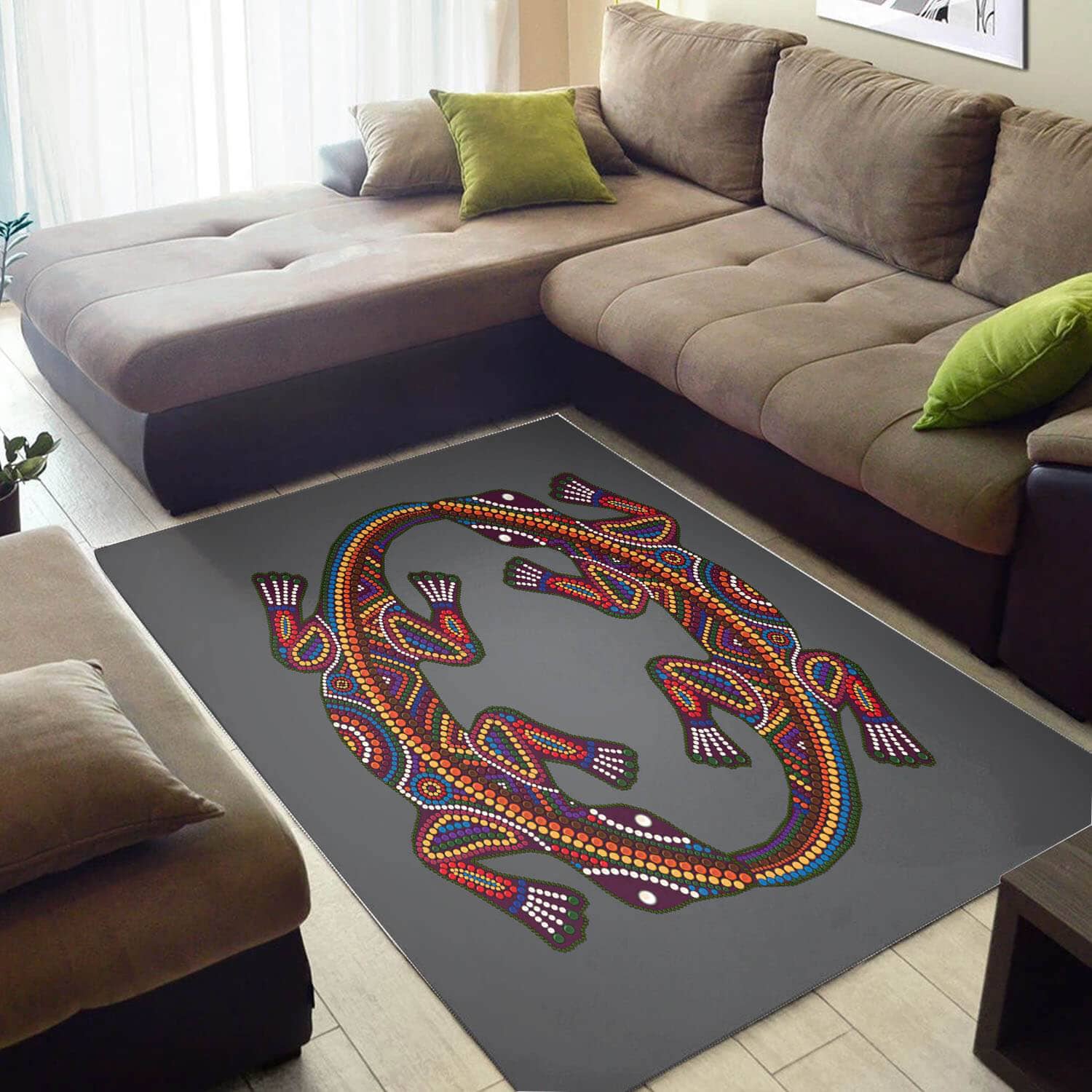 Nice African Style Modern Seamless Pattern Large Living Room Rug