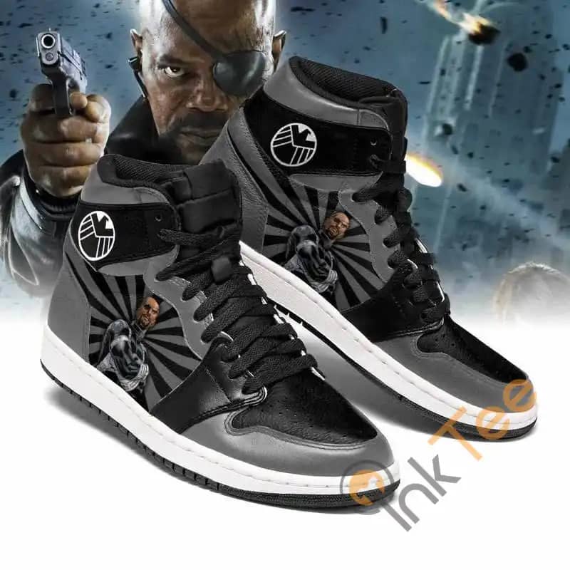 Nick Fury Marvel Custom It2196 Air Jordan Shoes