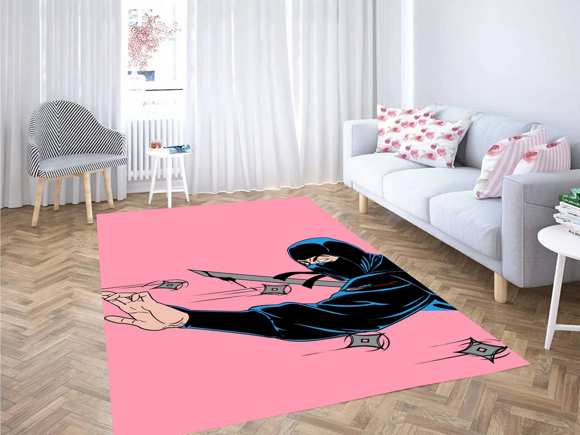Ninja Thrasher Carpet Rug