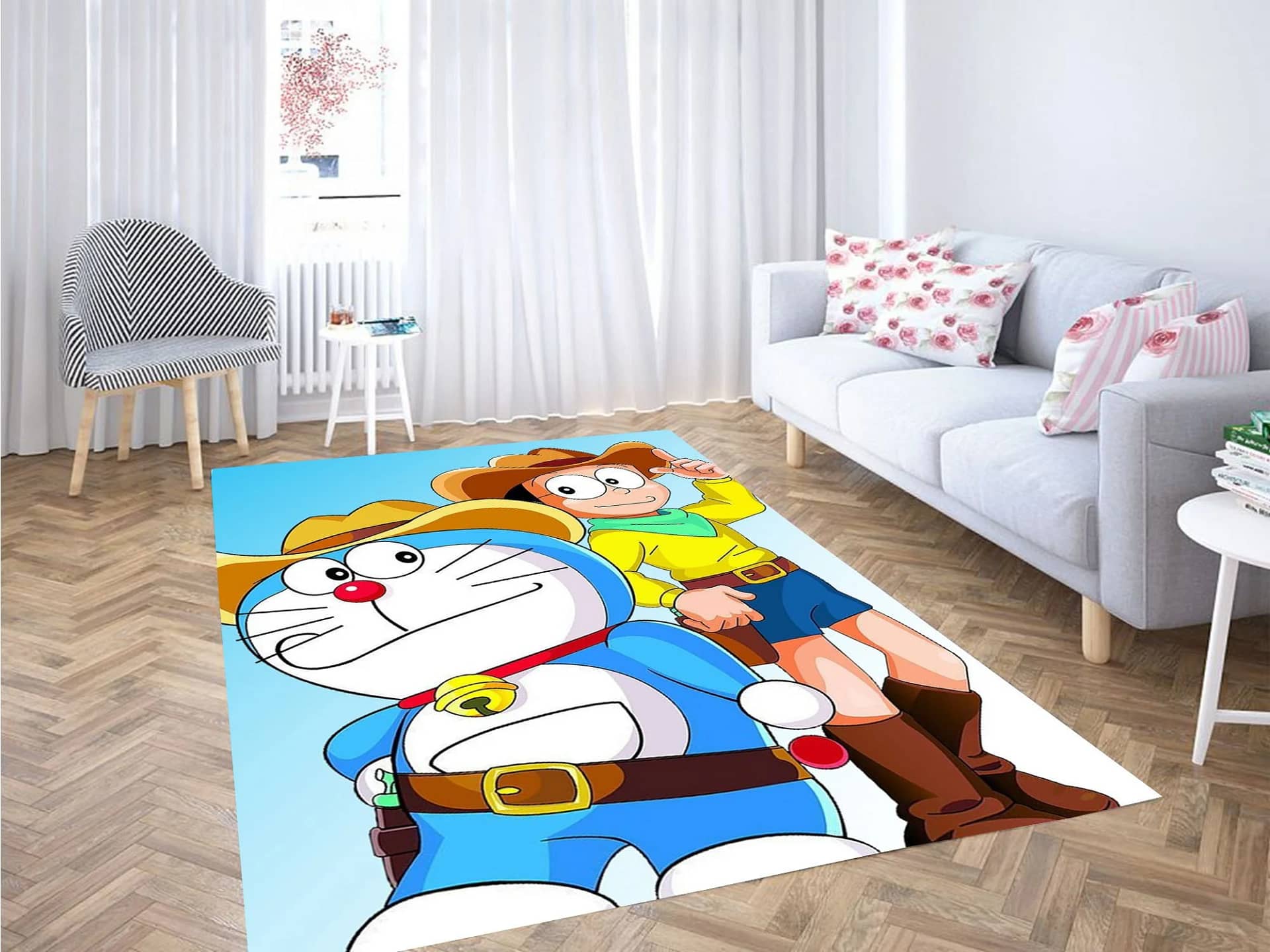 Nobita And Doraemon Carpet Rug