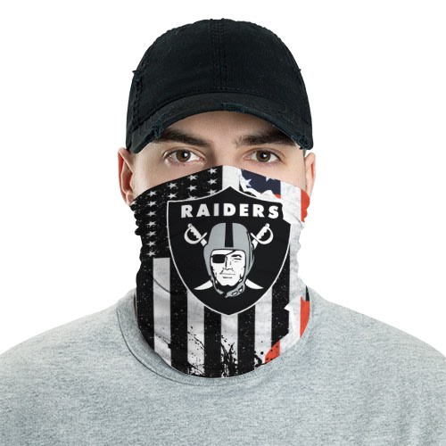 Oakland Raiders 9 Bandana Scarf Sports Neck Gaiter No3830 Face Mask