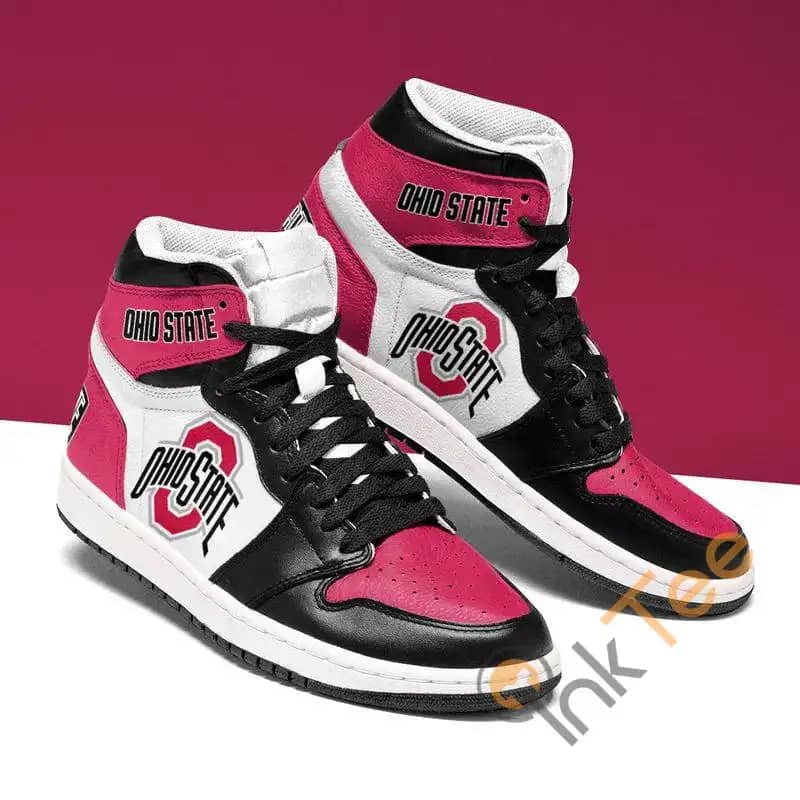 Ohio State Buckeyes Football Custom Sneakers It2268 Air Jordan Shoes