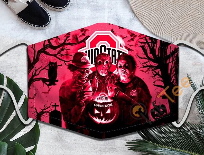 Ohiostate Devils Halloweenhorror Jason Voorhees Freddy Krueger Michael Myers Face Mask