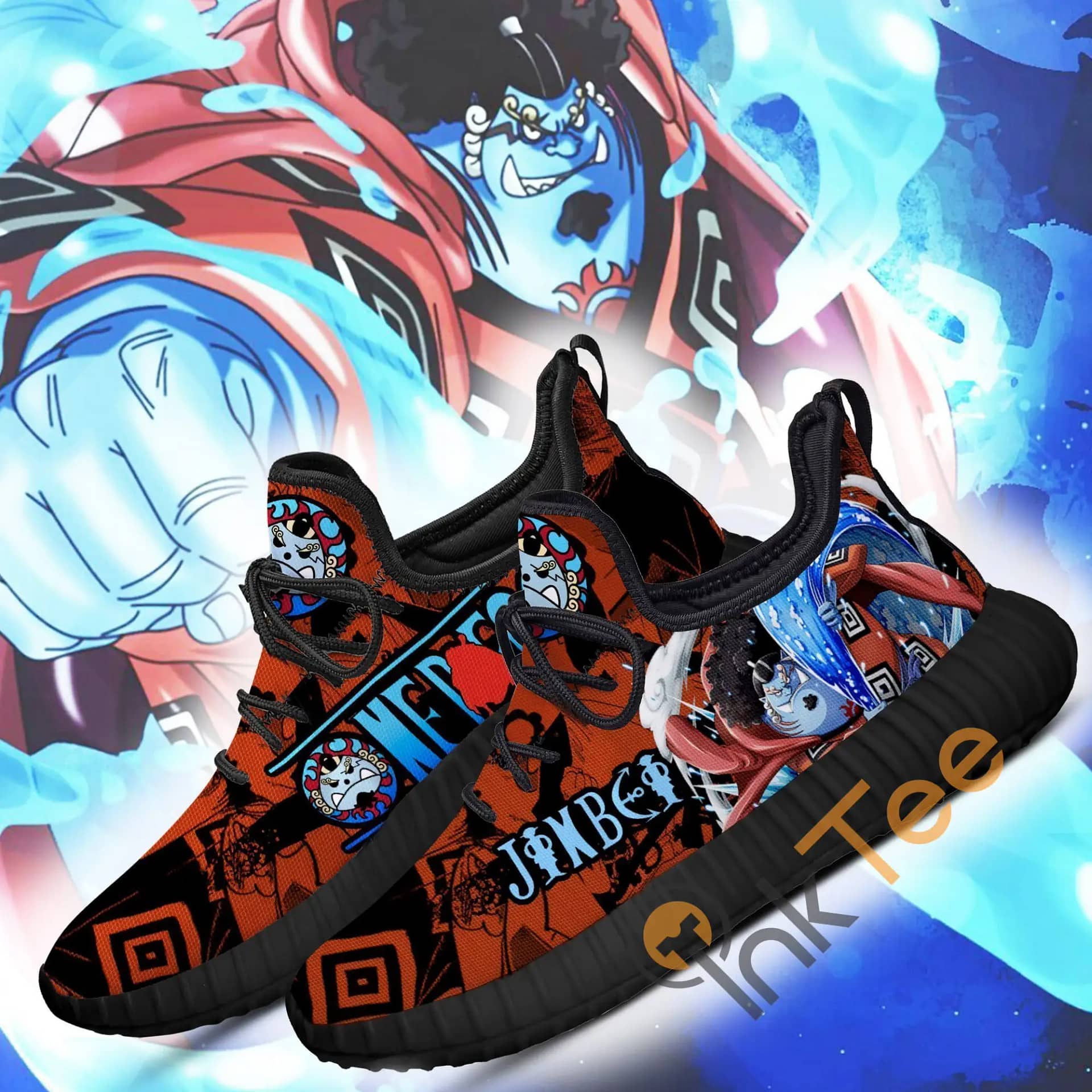 One Piece Jinbei Custom One Piece Anime Amazon Reze Shoes