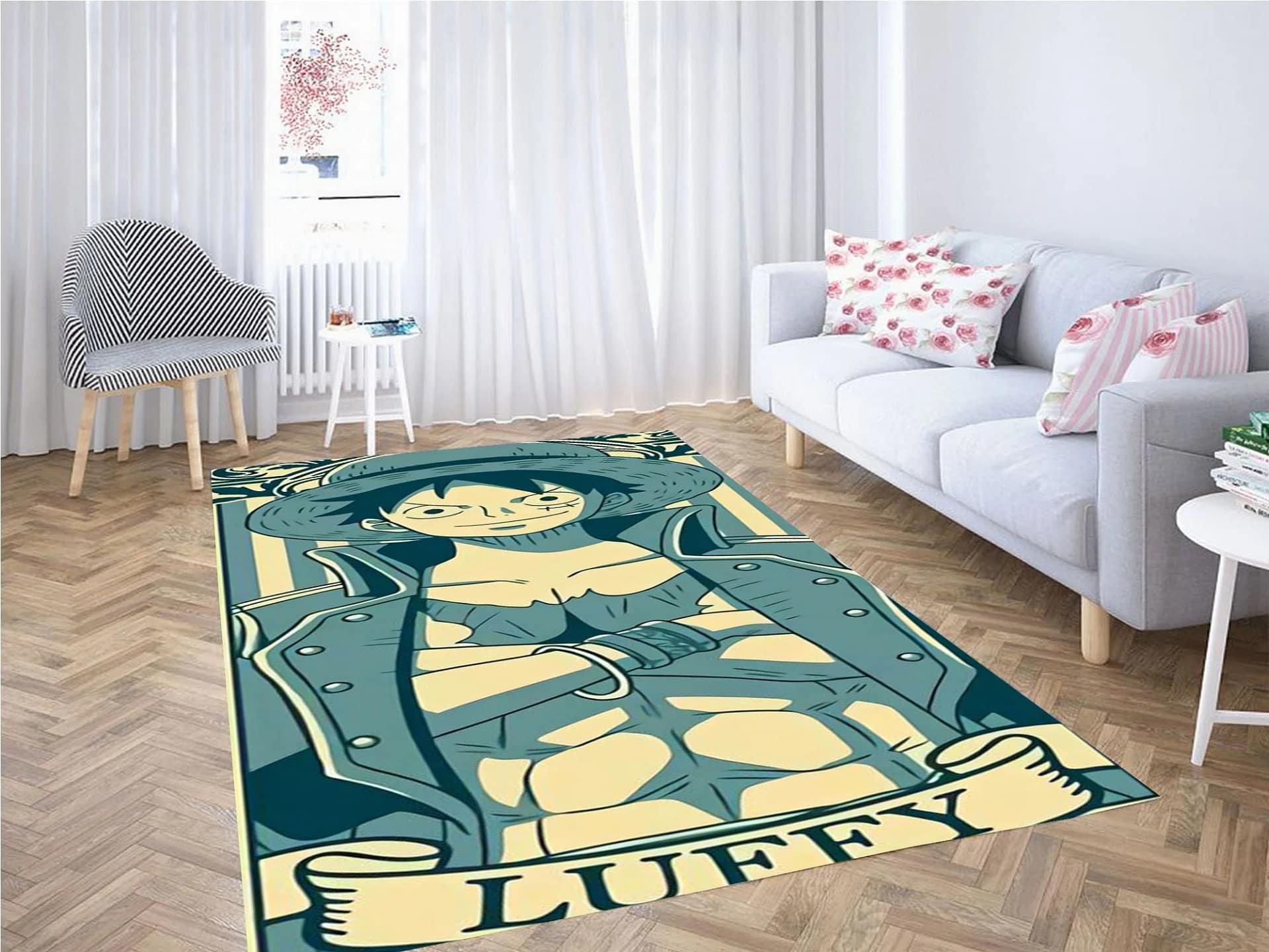 One Piece Luffy Carpet Rug