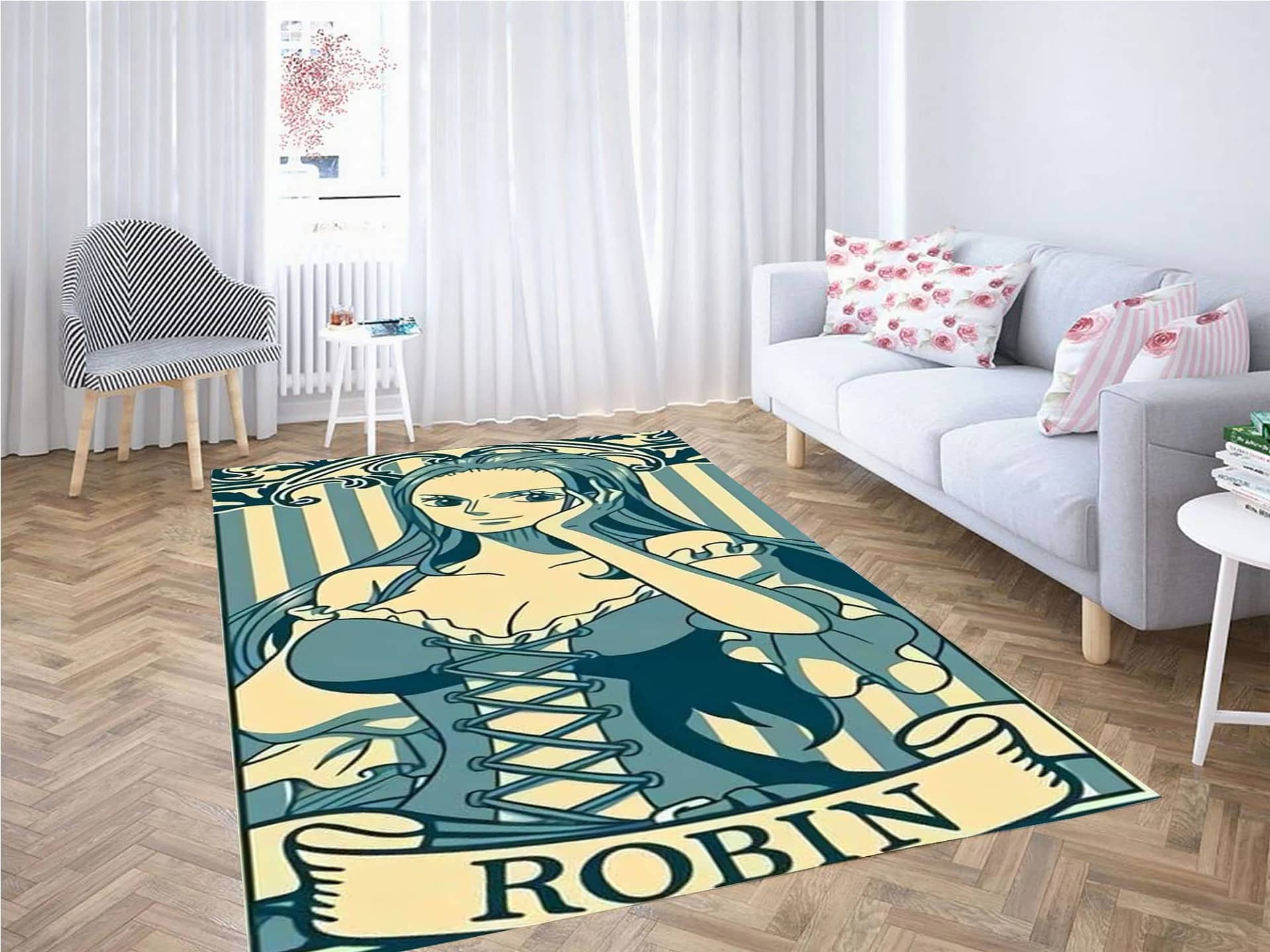 One Piece Robin Carpet Rug