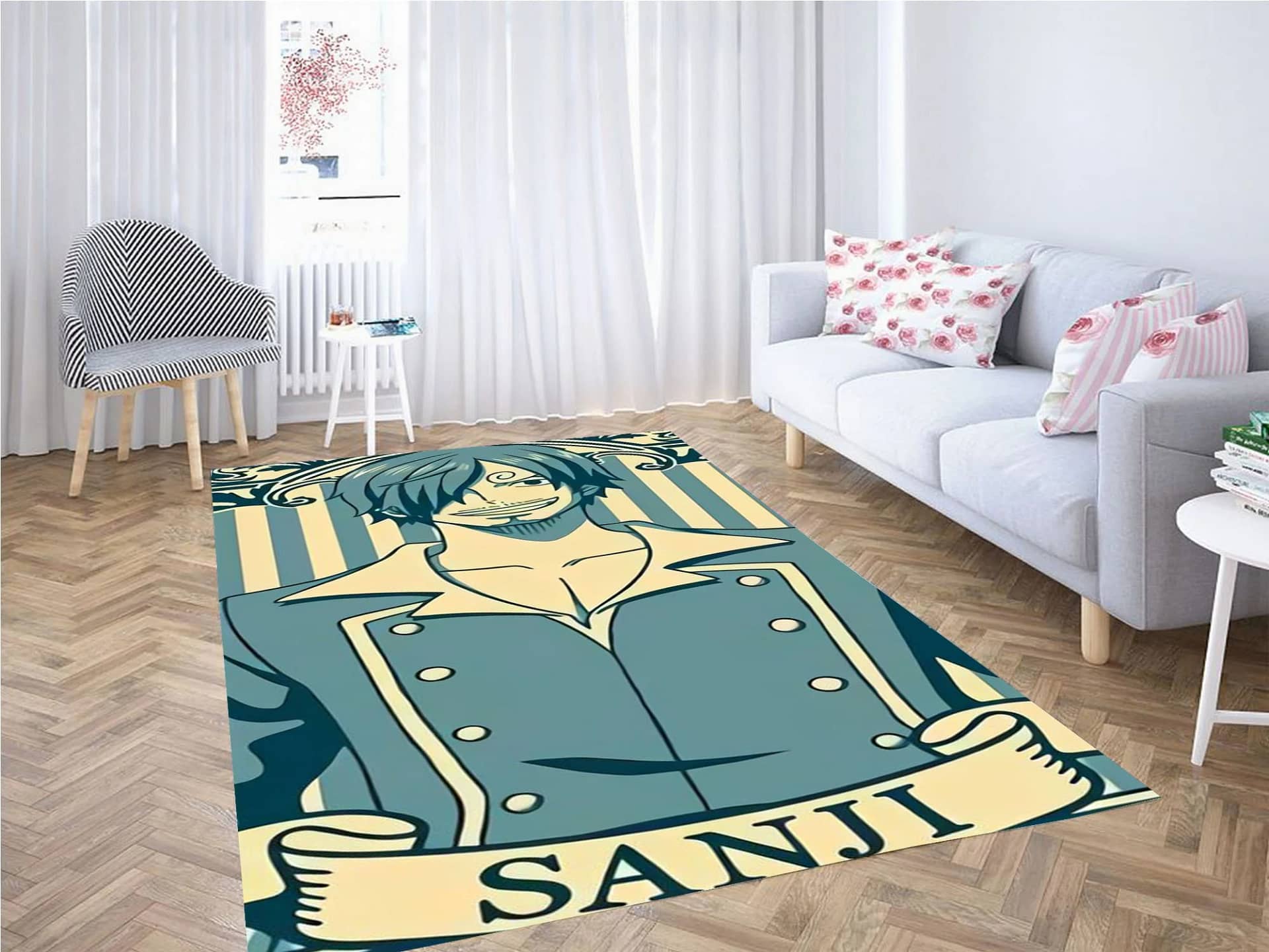 One Piece Sanji Carpet Rug