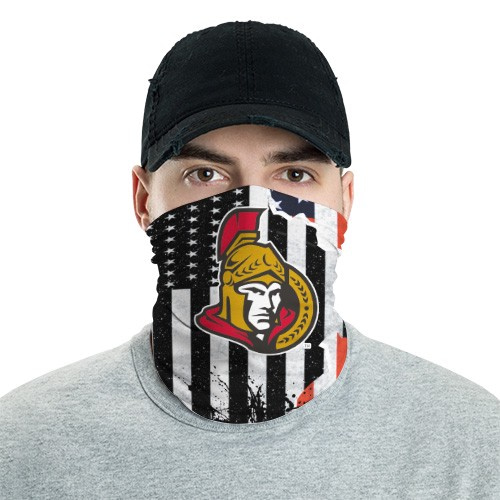 Ottawa Senators 9 Bandana Scarf Sports Neck Gaiter No3947 Face Mask