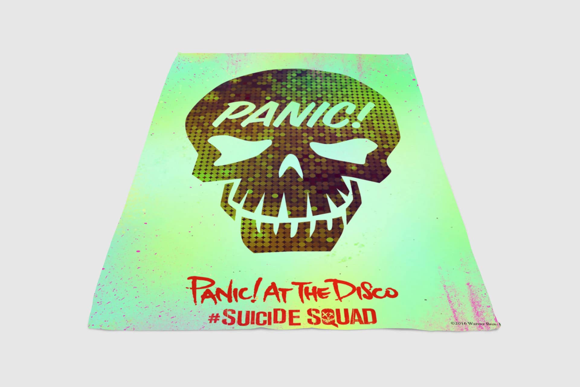 Panic At The Disco Suicide Squad Fleece Blanket