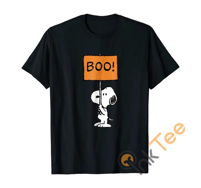 Peanuts Halloween Snoopy Boo Men'S T Shirt