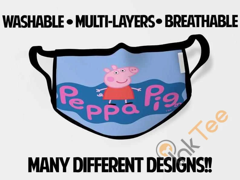 Peppa Pig Childrens Kids Reusable Boys 5068 Face Mask