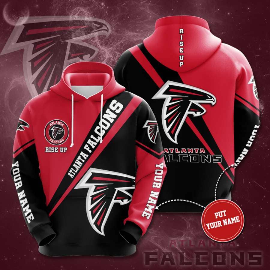 Personalized Atlanta Falcons No130 Custom Hoodie 3D