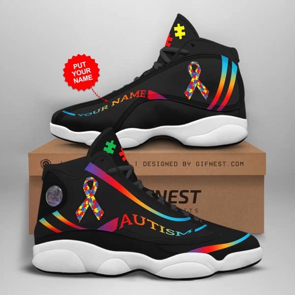 Personalized Autism Awareness Custom No132 Air Jordan Shoes