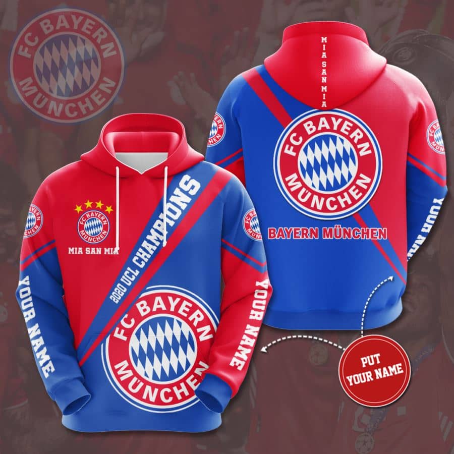 Personalized Bayern Mu?Nchen No184 Custom Hoodie 3D