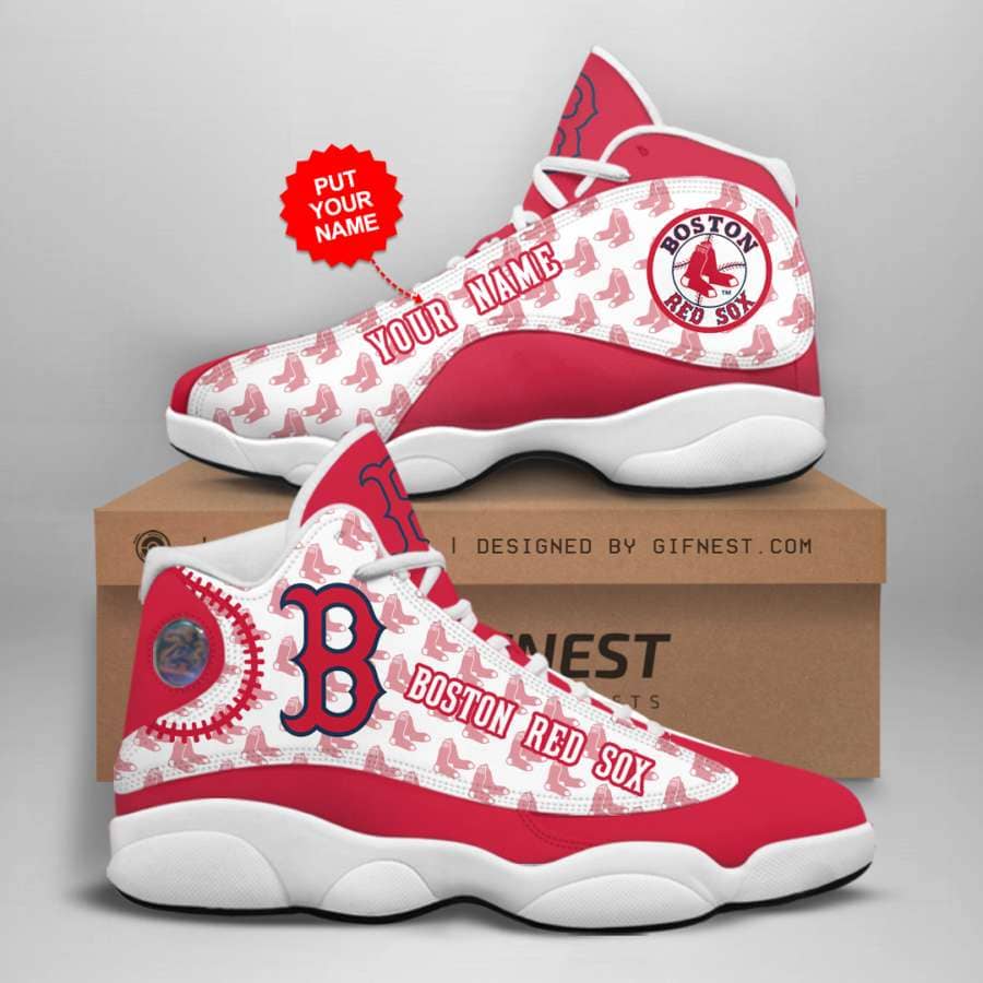 Personalized Boston Red Sox Custom No139 Air Jordan Shoes