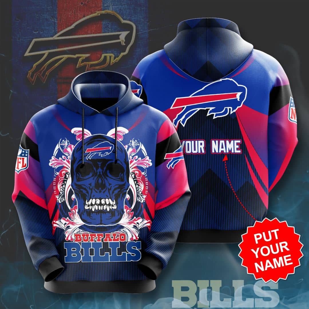 Personalized Buffalo Bills No275 Custom Hoodie 3D
