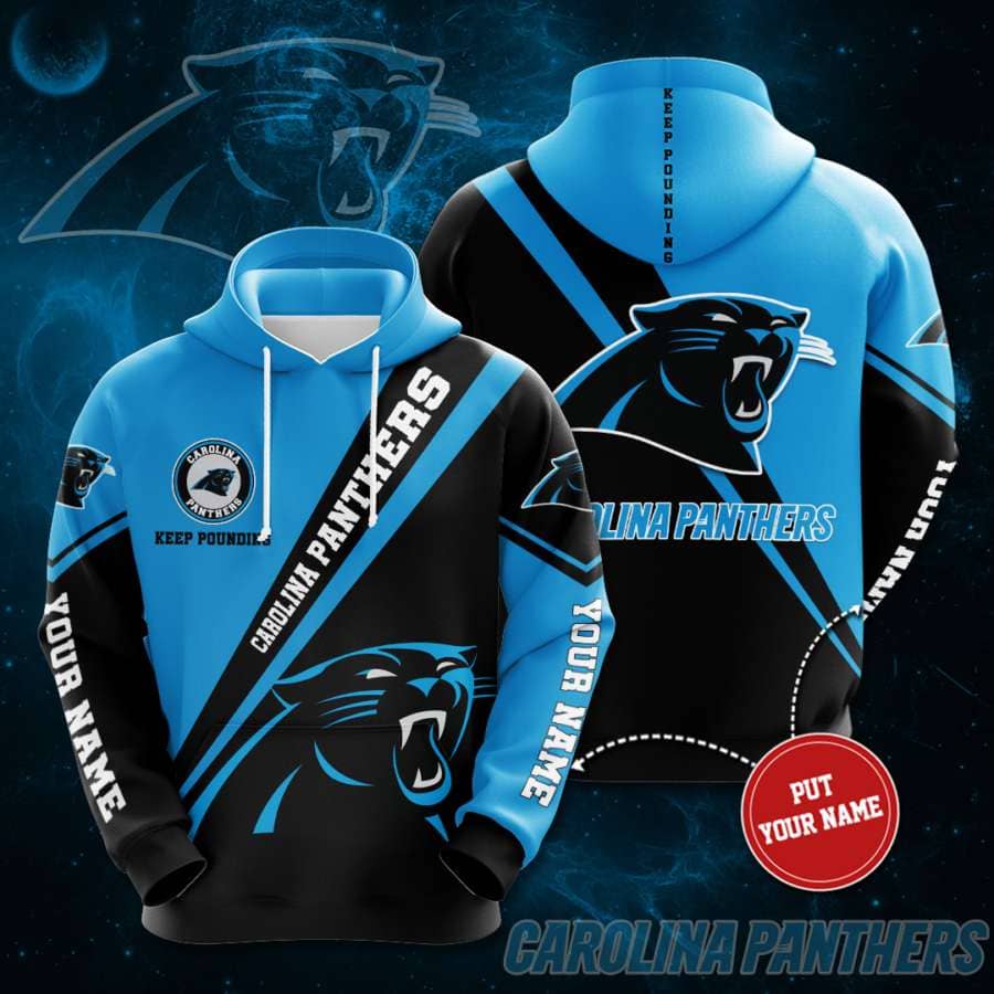 Personalized Carolina Panthers No312 Custom Hoodie 3D