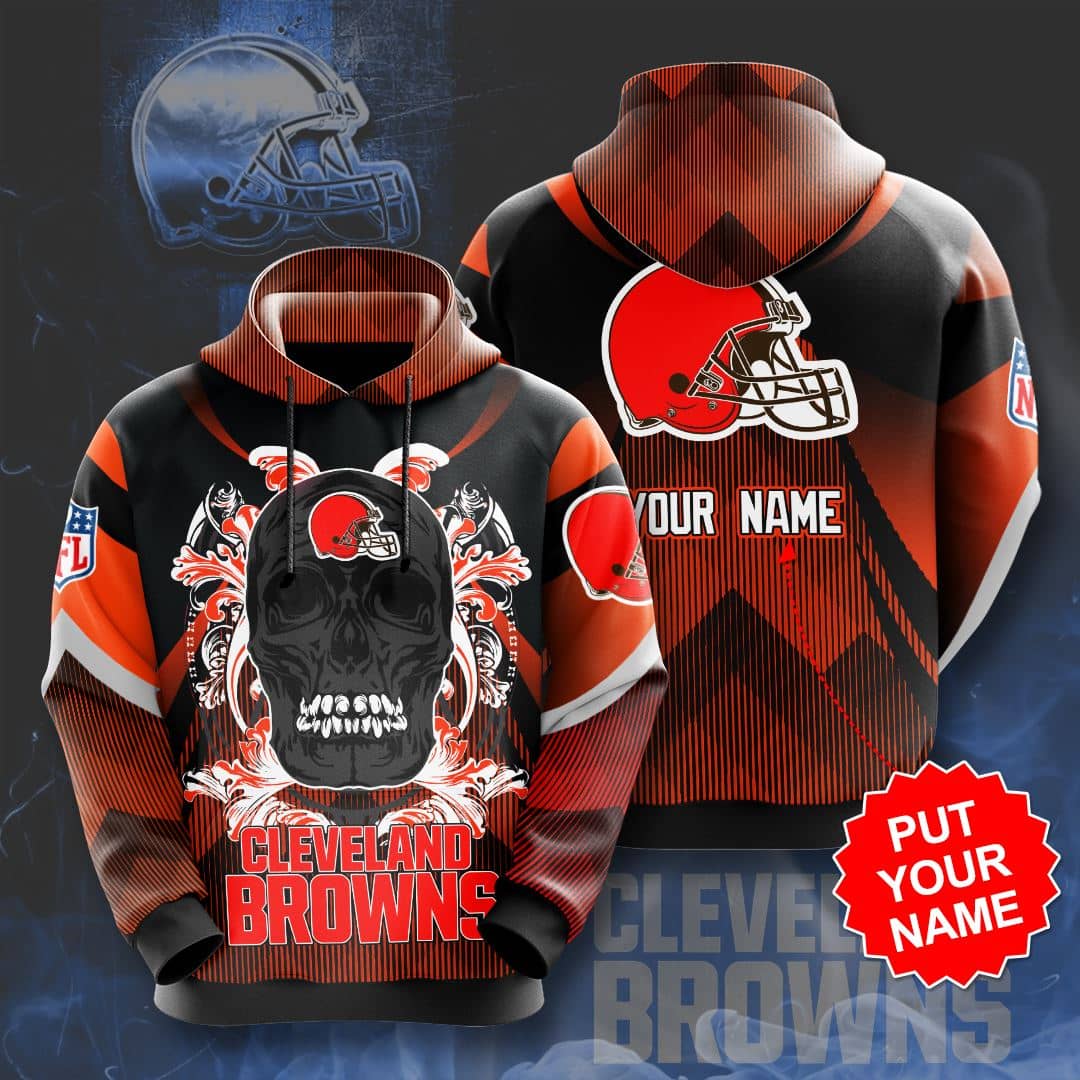 Personalized Cleveland Browns No459 Custom Hoodie 3D