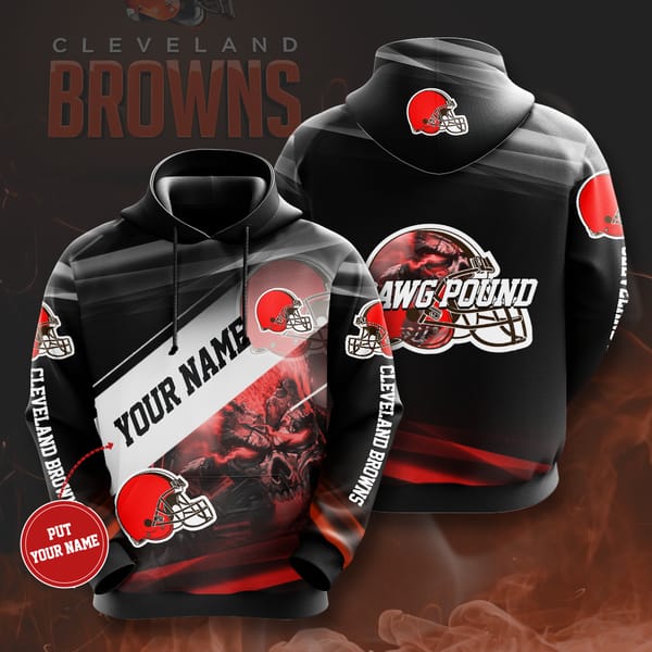 Personalized Cleveland Browns No461 Custom Hoodie 3D