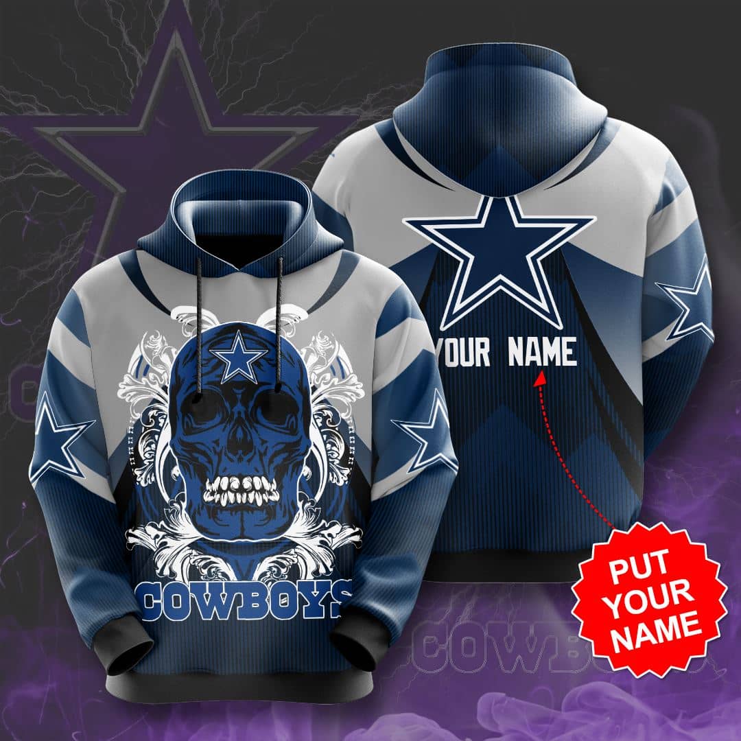 Personalized Dallas Cowboys No537 Custom Hoodie 3D