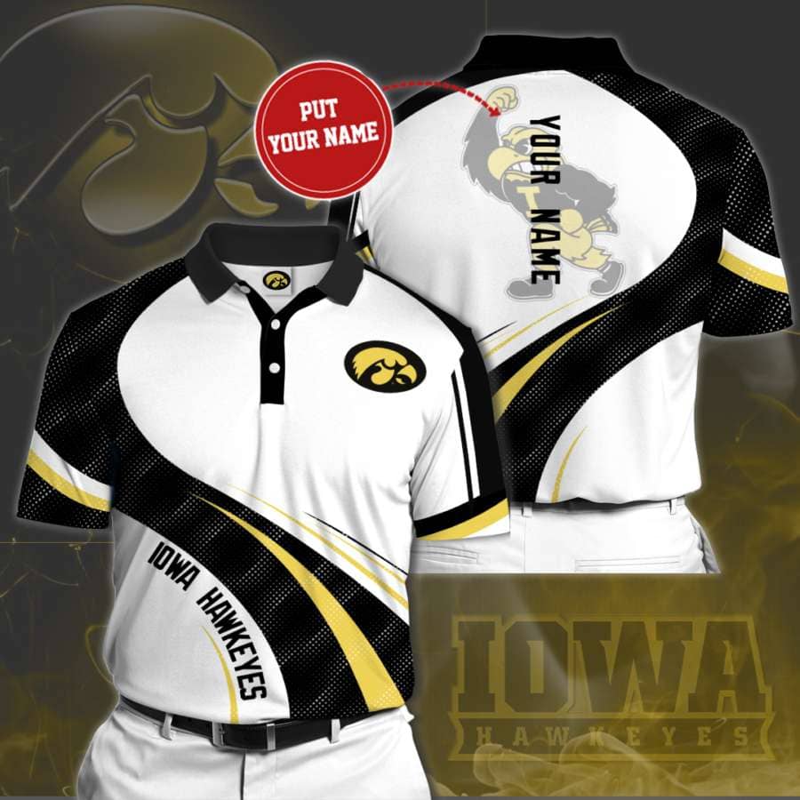Personalized Iowa Hawkeyes No115 Polo Shirt