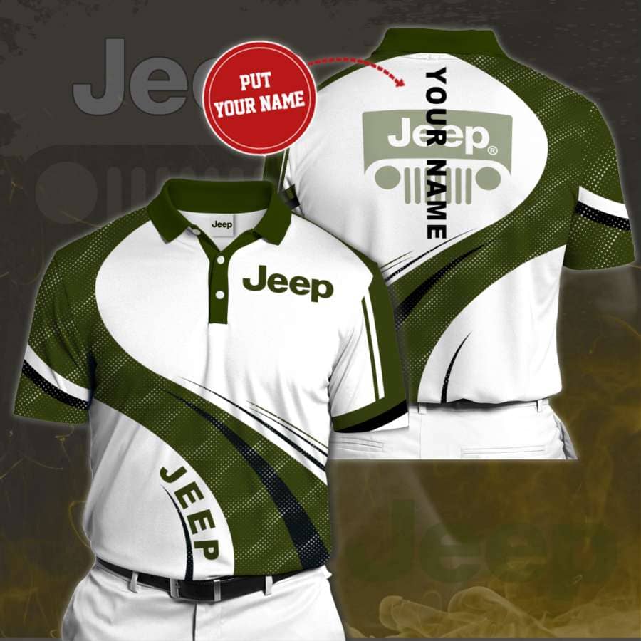 Personalized Jeep No106 Polo Shirt
