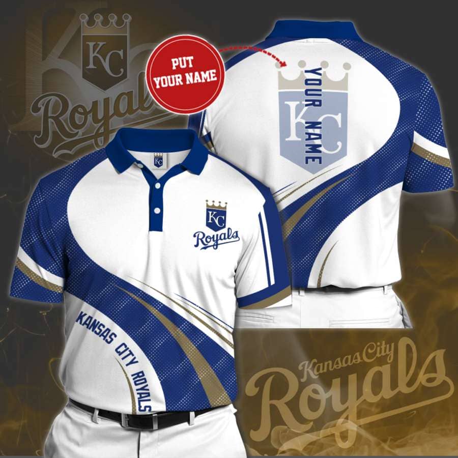 Personalized Kansas City Royals No109 Polo Shirt