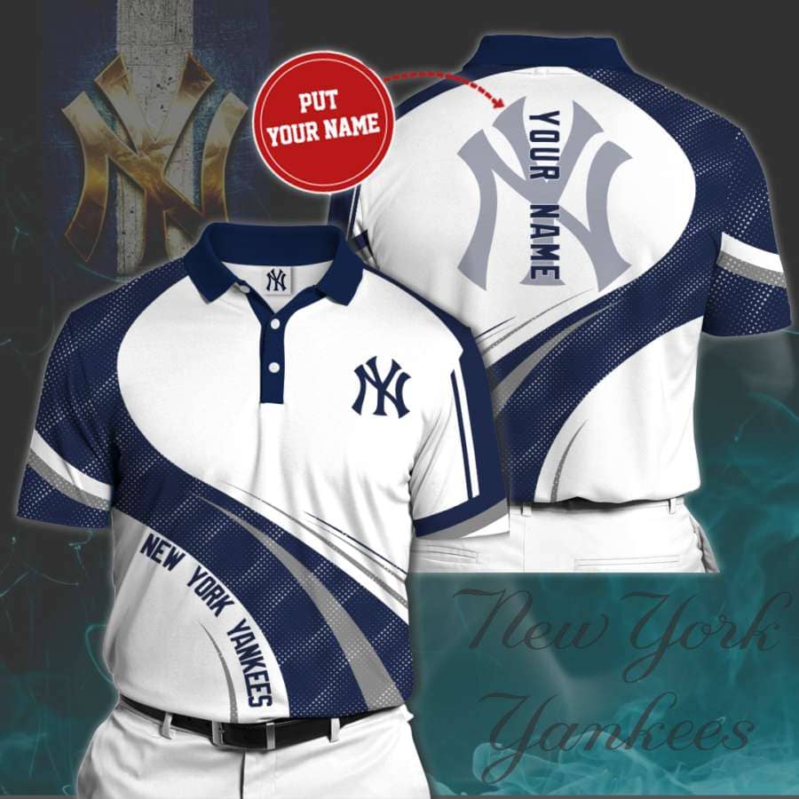 Personalized New York Yankees No137 Polo Shirt