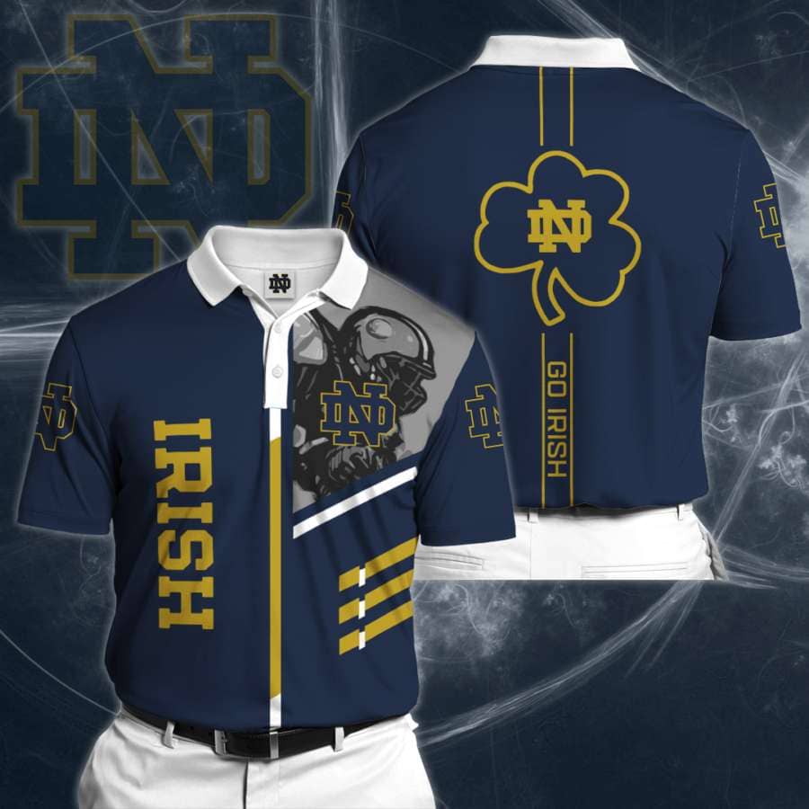 Personalized Notre Dame Fighting Irish No53 Polo Shirt