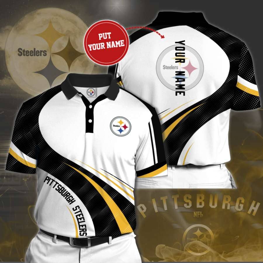 Personalized Pittsburgh Steelers No146 Polo Shirt