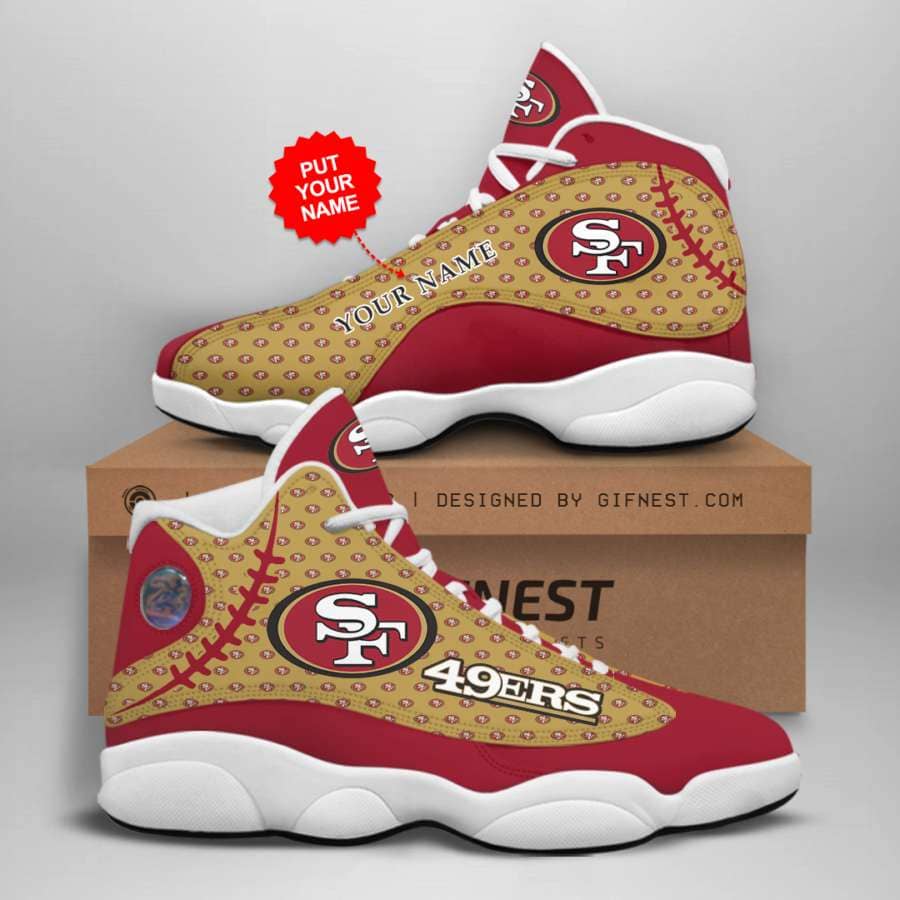 Personalized San Francisco 49Ers Custom No263 Air Jordan Shoes