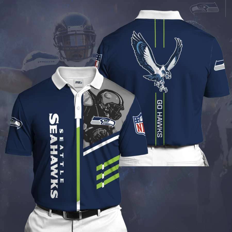Personalized Seattle Seahawks No171 Polo Shirt