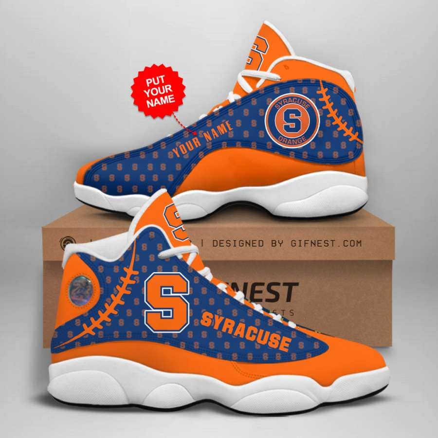 Personalized Syracuse Orange Custom No271 Air Jordan Shoes