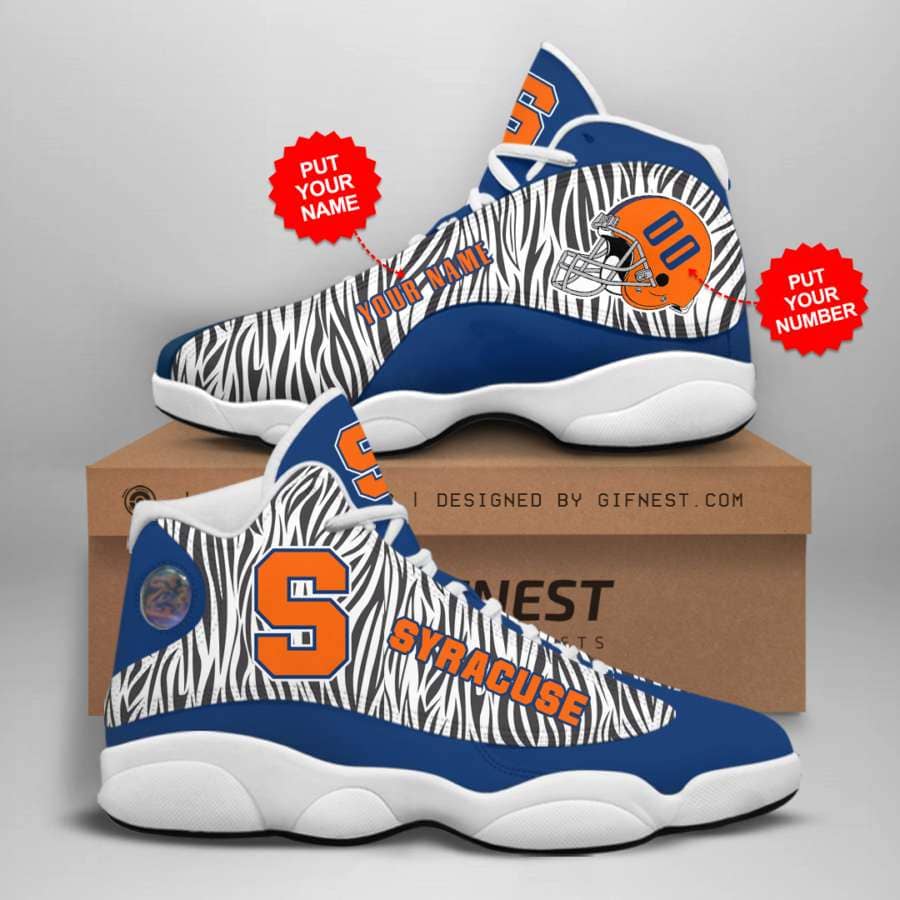Personalized Syracuse Orange Custom No272 Air Jordan Shoes