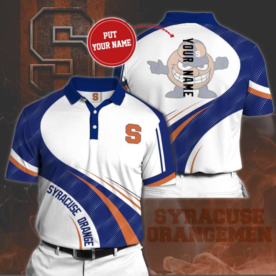 Personalized Syracuse Orange No153 Polo Shirt