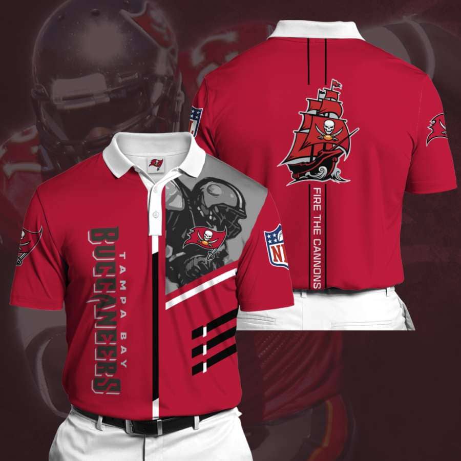 Personalized Tampa Bay Buccaneers No174 Polo Shirt