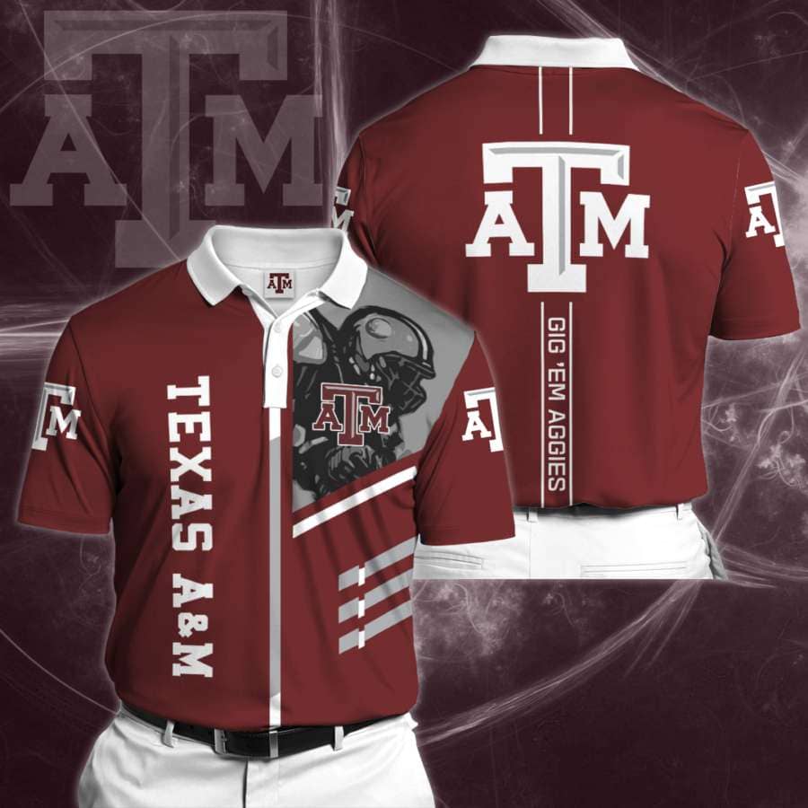 Personalized Texas A&m Aggies No173 Polo Shirt
