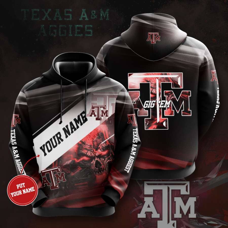 Personalized Texas A&Amp;M Aggies No1940 Custom Hoodie 3D