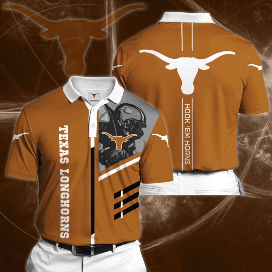 Personalized Texas Longhorns No178 Polo Shirt